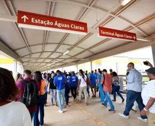 Estação Águas Claras do metrô supera expectativas de circulação