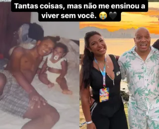 Grávida, filha de Anderson Leonardo faz homenagear o pai