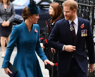 Harry e Meghan quebram o silêncio sobre foto editada de Kate Middleton