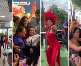 Isabelle Nogueira é recebida com grande festa em Manaus