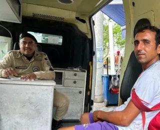 Italiano procurado pela família é encontrado em praça de Salvador