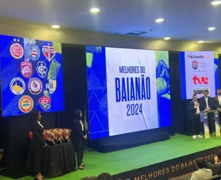 Jogadores do Bahia faltam premiação do Campeonato Baiano