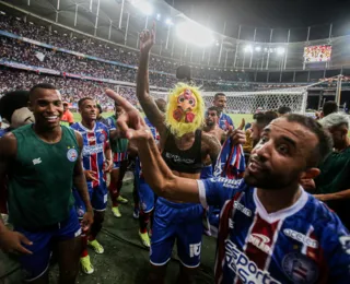 Jogadores do Bahia provocam o Vitória após triunfo: "mamão com açúcar"
