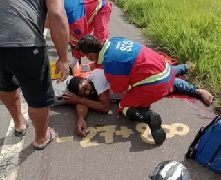 Radialista fica gravemente ferido após colisão em Mata de São João
