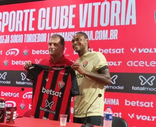 Luiz Adriano elogia projeto do Vitória e celebra chegada: "deu certo"