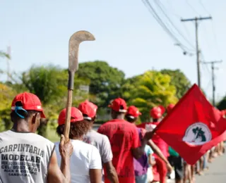 'Marcha' do MST deixa trânsisto congestionado em Salvador