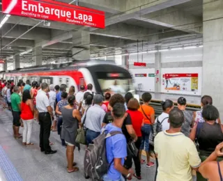 Metrô de Salvador tem ganho de 14% em número de passageiros
