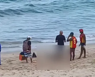 Mistério: corpo de homem é encontrado em praia da Barra; vídeo