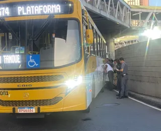 Mulher é atropelada por ônibus na estação rodoviária em Salvador
