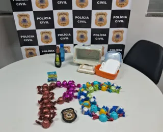 Mulher é presa em flagrante vendendo trufas recheadas com drogas