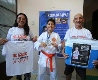 Mundial de Karatê: garoto vai à luta para disputar competição no Japão