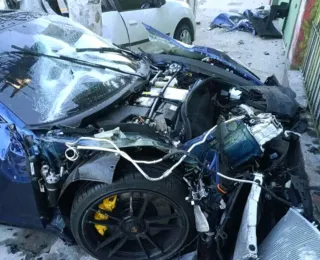 "Não lembro de nada", disse motorista de Porsche após acidente