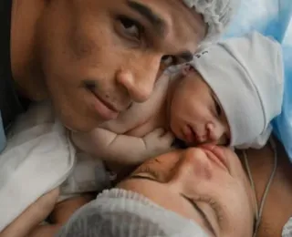 Nasce filho do influenciador baiano Luva de Pedreiro: 'seja bem-vindo'
