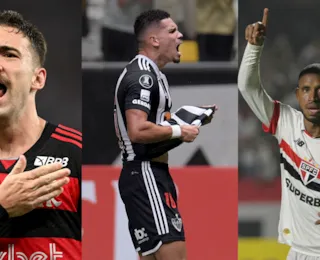 No Brasil, Flamengo, Atlético-MG e São Paulo vencem pela Libertadores