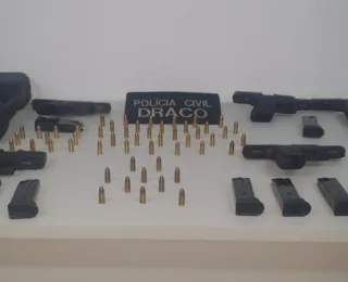 Operação apreende armas de CACs em Feira de Santana