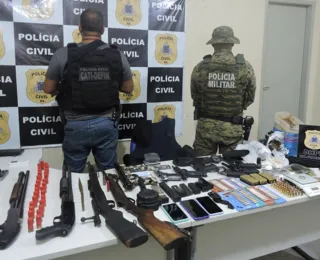 Operação resulta na apreensão de 11 armas usadas em homicídios