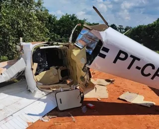 PF apreende 400kg de cocaína em aeronave no interior de São Paulo