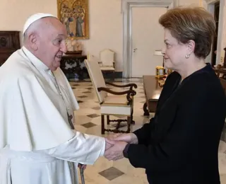 Papa Francisco recebe Dilma Rousseff no Vaticano