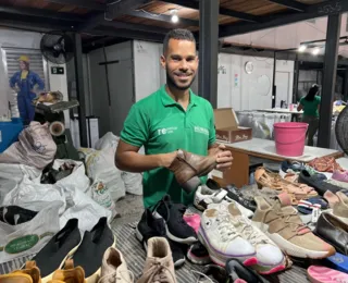 Peças usadas são transformadas em novas em centro de Lauro de Freitas