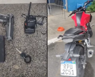 Polícia Militar recupera moto roubada e apreende drogas na RMS