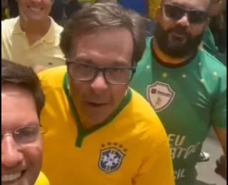Políticos baianos participam de ato em prol a Bolsonaro: "Marcante"