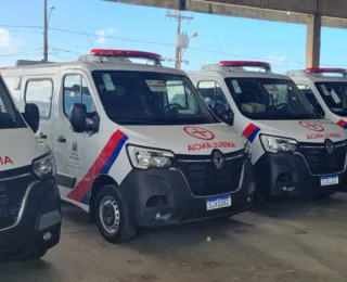 Mais de 150 veículos reforçarão frota da saúde em Salvador e interior