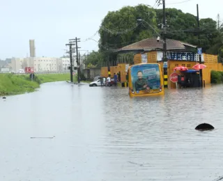 Previsão do tempo em Salvador é de chuva forte nesta quinta-feira