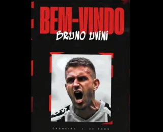 Reforço confirmado! Vitória anuncia a contratação de Bruno Uvini