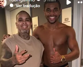 Rivais no game, Rodriguinho homenageia Davi: "jogou muito bem"