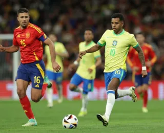 Rodrygo celebra atuação contra a Espanha: "Feliz com o nosso empenho"