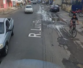 Salvador: chuva causa alagamento no bairro do Uruguai