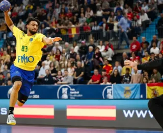 Seleção masculina de handebol fica fora dos Jogos de Paris