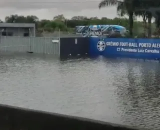 Temporal alaga centros de treinamento de Inter e Grêmio