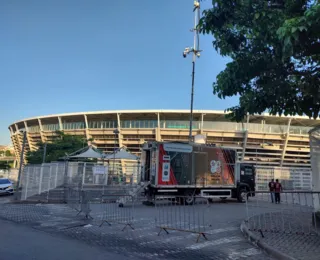 Torcedor é preso perto da Fonte Nova por não pagamento de pensão