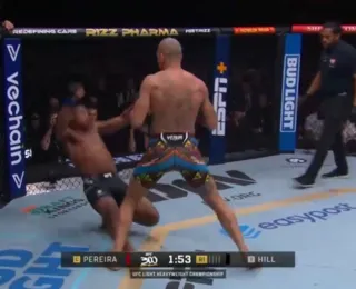 UFC: Alex Poatan nocauteia Jamahal Hill no 1º round e mantém cinturão