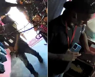 VÍDEO: Homem assalta loja de roupas femininas em Lauro de Freitas