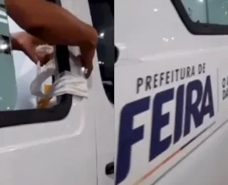 VÍDEO: Improviso em porta de ambulância viraliza em Feira de Santana