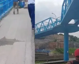 ViaBahia adia reparo em trecho da passarela que desabou na BR-324