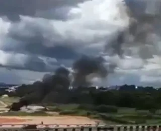 Vídeo: Avião da PF cai em aeroporto e mata duas pessoas