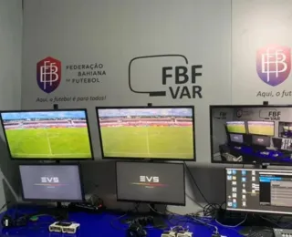 Visando redução de erros, semifinais do Baianão terá árbitro de vídeo