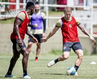 Vitória encerra preparação para duelo contra o Botafogo