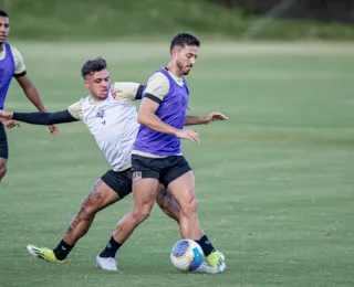 Vitória se reapresenta e inicia treinos para enfrentar o Cruzeiro