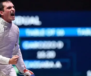 Guilherme Toldo representará o Brasil na esgrima nos Jogos de Paris - Imagem