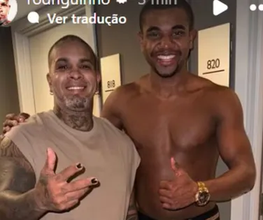 Rivais no game, Rodriguinho homenageia Davi: "jogou muito bem" - Imagem