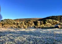 Brasil atinge menor temperatura do ano, com -7,2°C; saiba onde