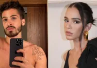 Bruna Marquezine e João Guilherme vão juntos a evento pré-Carnaval