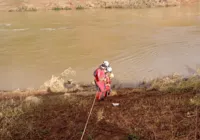 CBMBA localiza corpo que desapareceu em deslizamento de terra