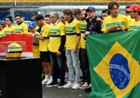 Campeões da F1 participam de homenagem a Ayrton Senna, na Itália