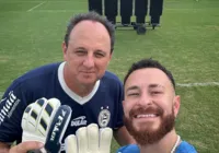 Cidade Tricolor recebe visita ilustre em treino do Bahia