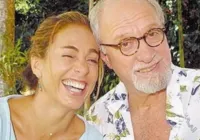 Cissa Guimarães carrega caixão de Paulo César Pereio, seu ex-marido imagem